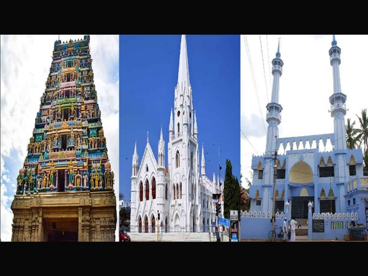 Voluntarily lockdown: Churches, Jain temples, masjids, colonies closed from today