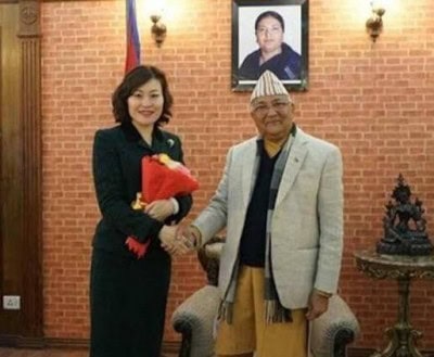 Chinese envoy to Nepal now makes effort to save PM's chair (IANS Special)