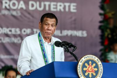 Clean masks with petrol: Philippines Prez