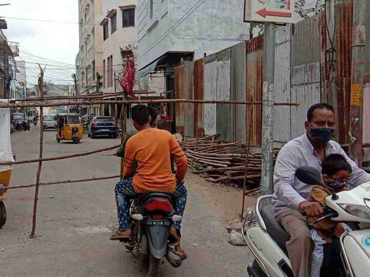 Containment zones in Hyderabad