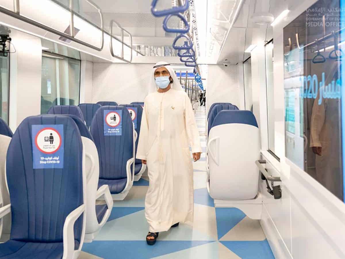 Dubai Metro Route