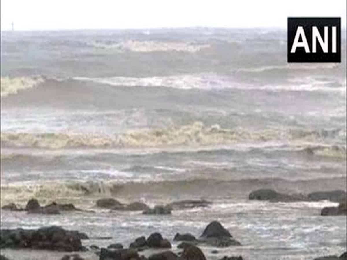 high tide