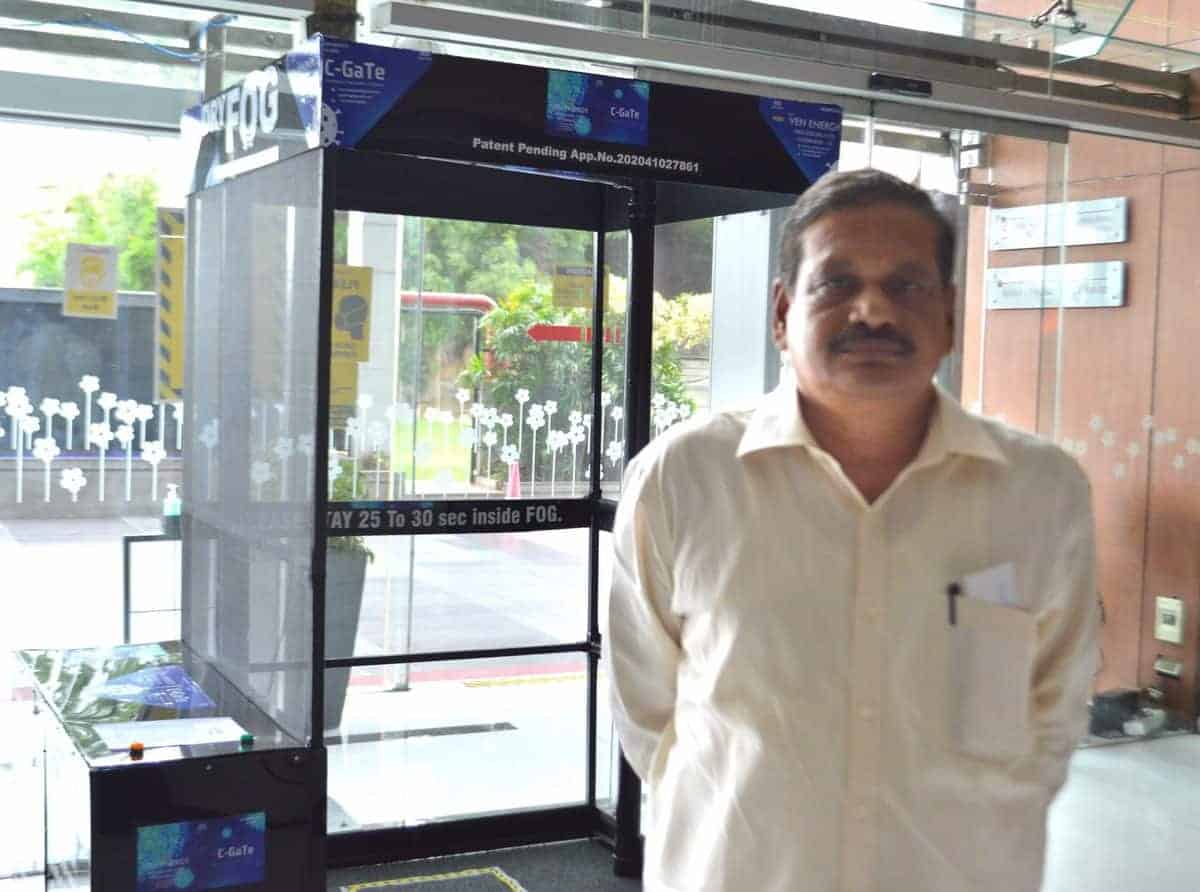 Disinfectant Solution installed at Daspalla Hotel — Jubilee Hills