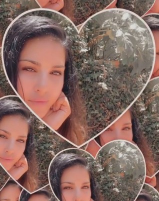 Sunny Leone has a new meditating partner!