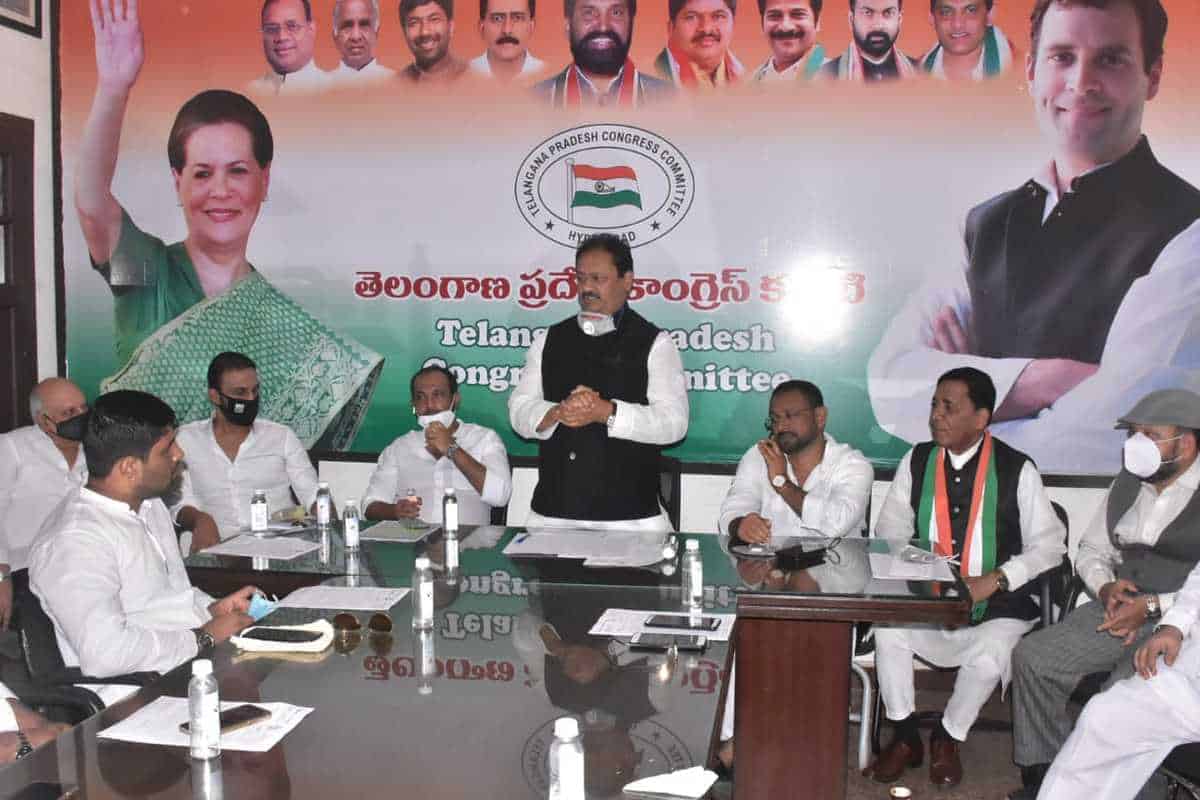Congress announces black flag protests against Secretariat demolitions