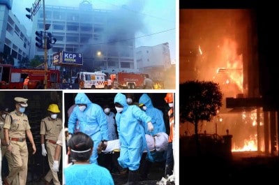 10 dead in Andhra Covid centre fire, govt sets up probe panel (2nd Lead)