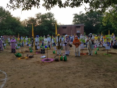 Agra NGO plants saplings in 75 cities across four continents
