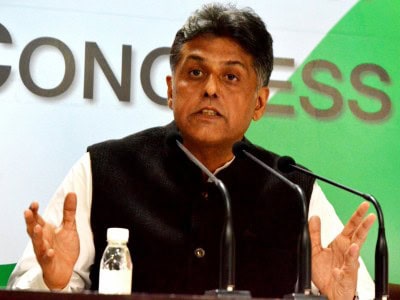 Cong MP Tewari flays party colleagues for questioning UPA rule