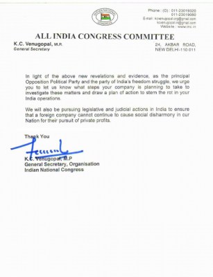 Cong alleges WA indirectly controlled by BJP, demands JPC probe