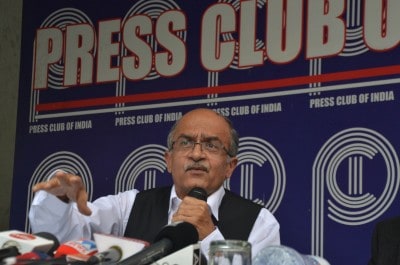 Contempt case: Bhushan cites SC judge's speech