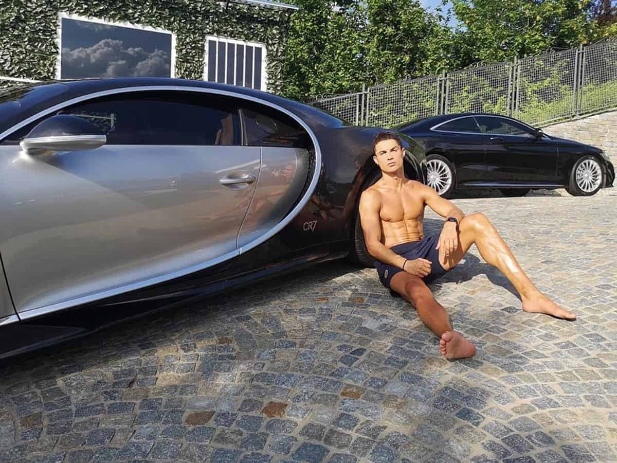 Cristiano Ronaldo now owns 75 crore Bugatti La Voiture Noire