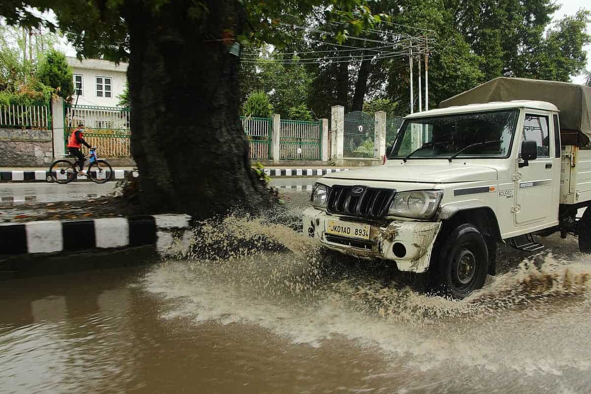 Srinagar Rain