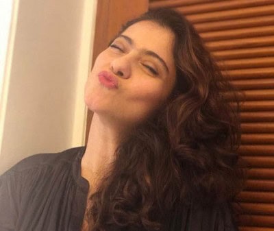 Kajol's big virtual kiss to all her fans