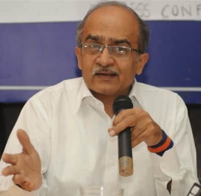 Lawyer moves SC for live telecast of Bhushan case hearing