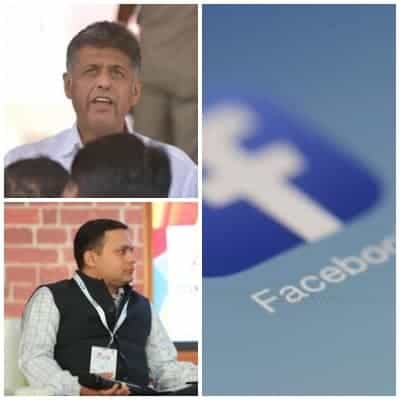 'Letter leak shows Facebook-BJP collusion': Manish Tewari (Lead)