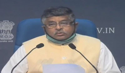 'Losers': Law Minister Prasad trashes Rahul's 'BJP controls FB' charge