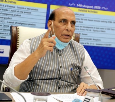 Rajnath Singh reviews China standoff situation