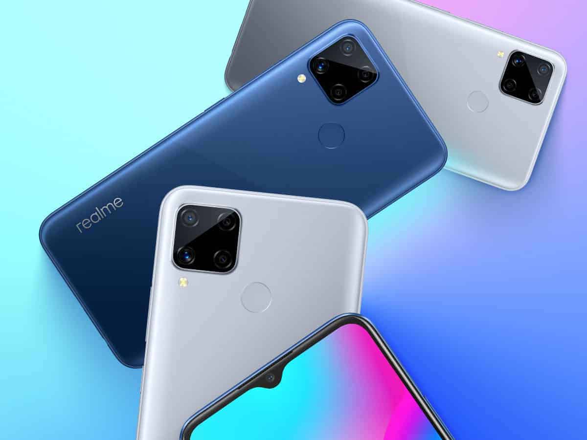 Realme launches C15, C12 budget smartphones in India