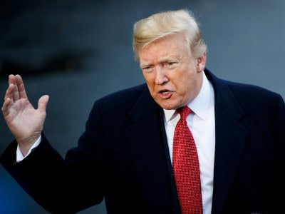 Trump denies reports about adding his face to Mt. Rushmore