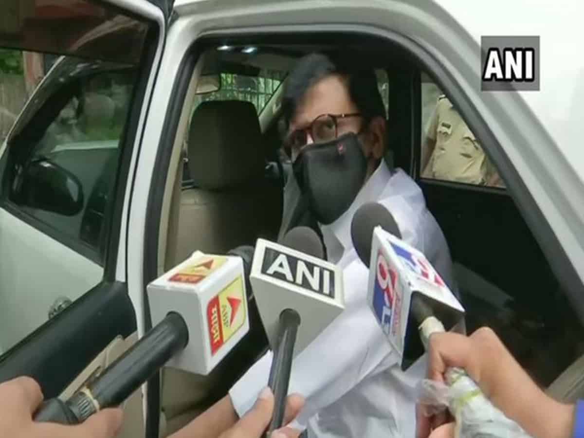 'Is it a sin to discuss politics?' asks Sanjay Raut