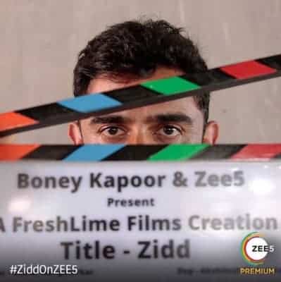 Amit Sadh starts shoot of digital project 'Zidd'