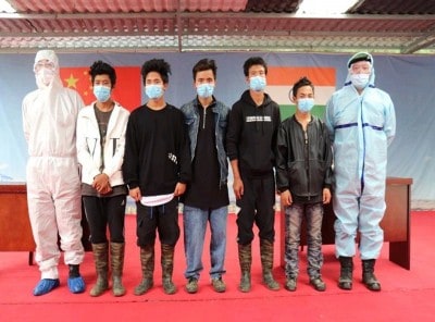 China hands over 5 'missing' Arunachal youths to India (2nd Ld)