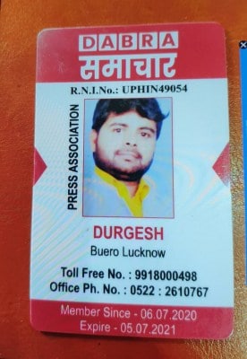 Fake cop kills fake scribe in Lucknow, held (Ld)