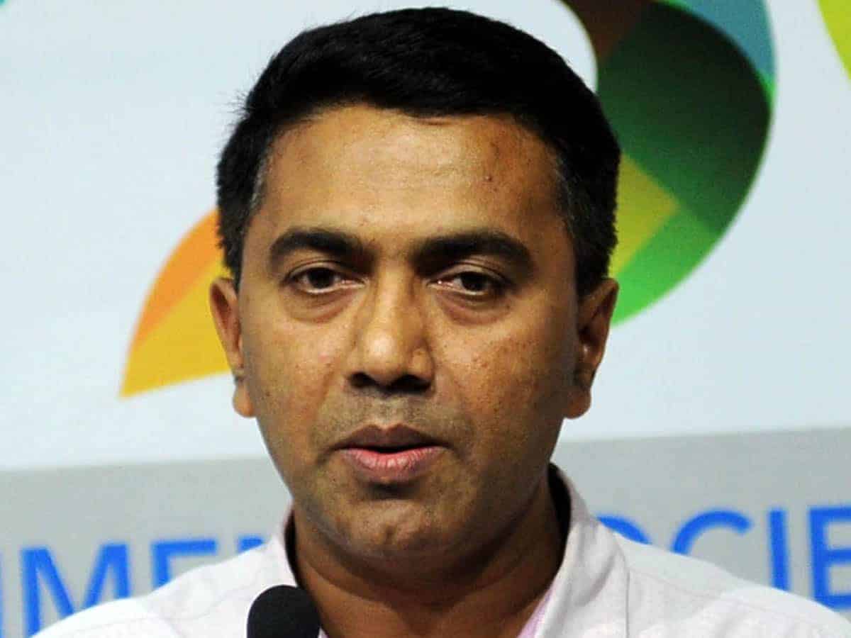 Goa CM Pramod Sawant tests positive for COVID-19