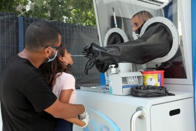 Israel's daily Covid-19 cases hit record high