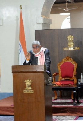 Law and order has collapsed in Bengal: Dhankhar