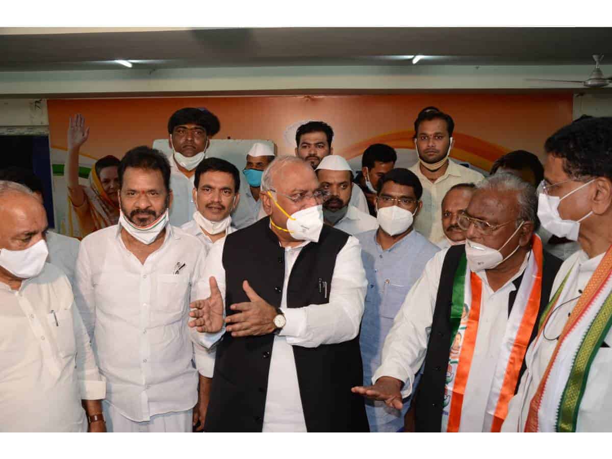 Mallikarjun Kharge calls farm bills anti-constitutional