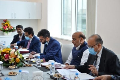 Rajnath to halt in Tehran, meet Iranian counterpart