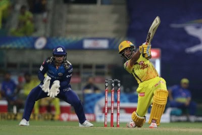 Rayudu, du Plessis 50s help CSK beat MI in IPL opener