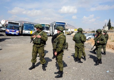 Russian troops prepare for military drills in Belarus