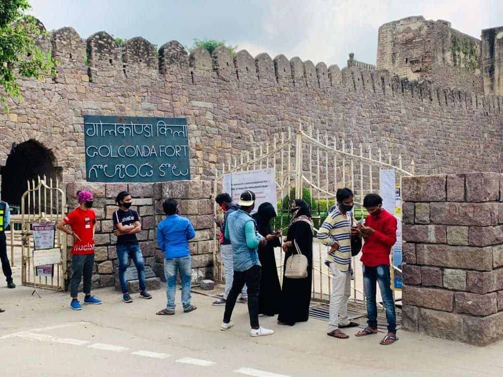 Visitors flock to historic Golconda fort in Hyderabad, After re-opening 