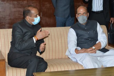 Ahead of PM's visit, Rajnath Singh inspects Atal Tunnel