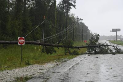 Category 2 hurricane Delta makes landfall on US Gulf Coast