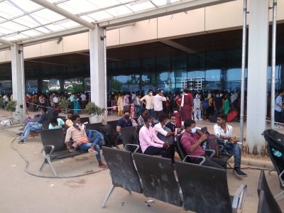 Chopper wing collides with wire at Patna airport, passengers safe