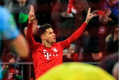 Hunger has tripled after Bayern loan spell, says Coutinho