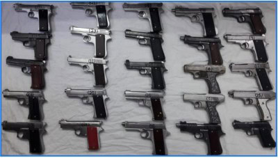 Inter-state arms supplier arrested, 25 pistols seized