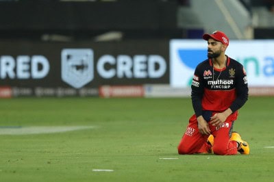 Kohli breaks the shackles, leads RCB to 8-wicket win over RR