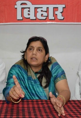 Lovely Anand cries foul after husband Anand Mohan shifted to Bhagalpur jail