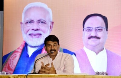 Manoj Tiwari starts election campaign of BJP in Bihar