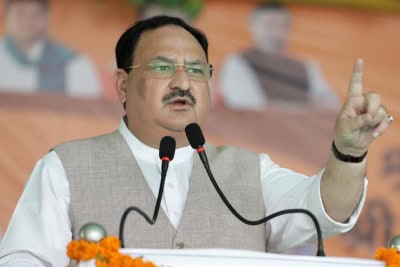 Nadda calls RJD-CPIML alliance 'destructive', 'chaotic'