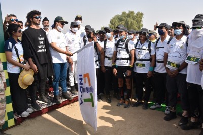 Over 110 CAPF officials begin 3-day 'Fit India' march