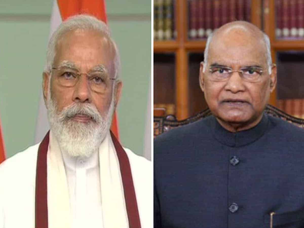 PM Modi extends greetings to President Kovind on his birthday