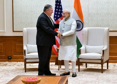Pompeo, Esper to discuss advancing strategic partnership with Modi