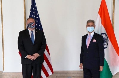 Pompeo arrives in Delhi, follows up on Quad with Jaishankar