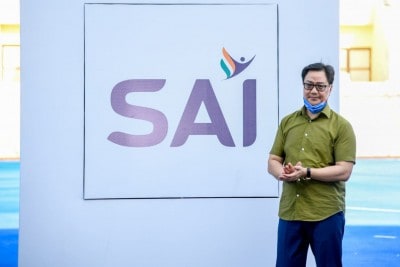 Rijiju launches SAI's new logo