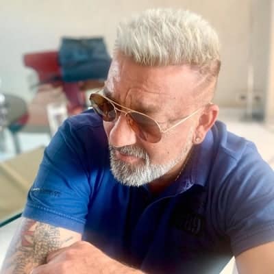 Sanjay Dutt flaunts platinum blonde hairdo